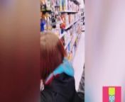 NUT IN AISLE 69**Full 1AMIN PUBLIC CREAMPIE WITH THE HUBBY .... from jara wal salu