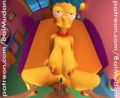The Simpsons - Marge missionary pounding POV from marege
