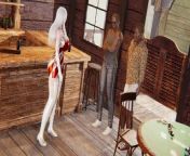 honey select 2 Beautiful white-haired girl provides special service in pub from 内江威远约爱联系方式（q 522008721选妹网址ym2299 com高端服务 cvq