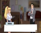 Porn secretary! Will do everything for the satisfaction of the boss! | porn games (part 16) from opva nud