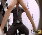 LOAN4K. Blonde girl agreement with the bank leads to intense sex from agent cody banks sex scene