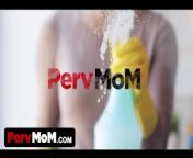 Big Titted Stepmom Helps His Injured Teen Stepson To Shower And Cum - PervMom from 10 class sex telugu mom big breast milk xxx