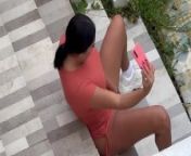 Latin girlBusted in public doing a xxx vid for her bf from www opur xxx vid