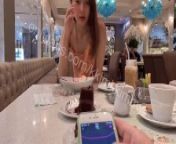 My friend makes me orgasm so hard in a cafe by using remote control toy - Lust 2 from xxxnx17