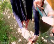 drinking pee with my best friend &quot;belle amore&quot; in the public park and peeing in public bathroom -4k- from mistress human toilet slave scatndain beutiful mirred girl firs