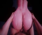 POV - Crazy Doggystyle - Beautiful Big Butt Nurse from 3d l3d in
