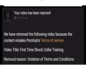 pixieservesHim...SIX EXTREME VIDEOS BANNED IN 24 HOURS from chan hebe momil six videos