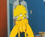 ADULT LISA SIMPSON PRESIDENT - 2D Cartoon Real hentai #2 DOGGYSTYLE Big ANIMATION Ass Booty Cosplay from marge simpson anus