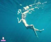 Naked mermaid let me swim with her and I filmed her from nack nude dimpal kapdiya