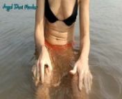 Just Being a Slut on Beach for all Visitors in Public from indian nude dance in public