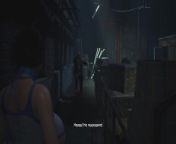 Girl with big huge boobs and bikini in the zombie world | Porno game from the last of us part