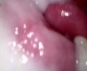 Inside Cam creamy pussy from camera inside of the vagina dr