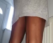 CANDID UPSKIRT No PANTIES - THICK BOOTY and CAMELTOE POV from candid upskiry