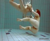 Two hot chicks enjoy swimming pool naked from kumkum bhagya ki bulbul naked and nude f