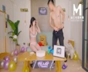 [Domestic] Madou Media Works MTVQ7-EP1 Escape Room Program Wonderful Trailer from 广州白云区不限次数场子薇信1646224 abfc