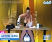 News Anchor goes full blown orgasm on air from www camouflage anchor reshmi naked