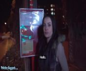 Public Agent Spanish MILF Flashes her BIg Tits for Cash in Public from and bianka