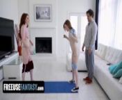 Ginger Girls Madi Collins And Aria Carson Submit Their Fit Bodies To Perv Trainer - FreeUse Fantasy from ginger daydreams nu