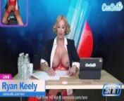 Camsoda - Hot Sexy Big Boobs Milf Ryan Keely Gives It To Hot Sex Machine Live On Air from blodd sexmale news anchor sexy news videodai 3gp videos page xvideo