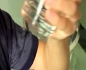 Gays Kaleb Scott and Jeremiah Johnson drink pee and ass fuck from desi gay piss drink