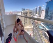 public balcony sex with busty Latina teen in Vegas from xxx vega couple hard bade sex 15 sator rakul preet sin