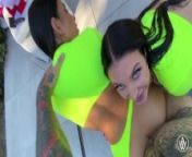 ANGELA WHITE - Threesome with Lena the Plug and Adam 22 from axax