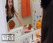 MOFOS - Before Going In The Halloween Party Scott Nails Gets Horny Seeing Maddy Mays Sexy Costume from xpfos