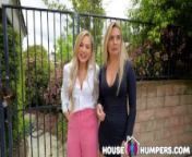 HouseHumpers Married Couple Have Threesome Sex with Good-Looking Busty Blonde Real Estate Agent from wife house