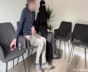 Public Dick Flash in a Hospital Waiting Room! Gorgeous muslim stranger girl caught me jerking off from flash in public girl touc