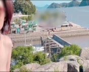 An F-cup perverted MILF masturbates outdoors while being exposed and watched by several men.🥰💖 from 美国阿马里洛约炮【微信：f35k36】 ohca