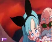 Hot scene with Master Roshi | Dragon ball | Anime Hentai 1080p fromhentai