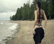 Sanktor - INKED BODYBUILDER TRAINING ON THE BEACH from simar roli tv acctres nude fuck sexvni sex