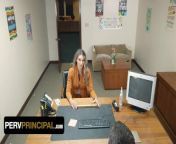 Perv Principal - Soccer Stepmom&apos;s Visit To The Principal&apos;s Office Turns Into A Carnal Adventure from fandlad