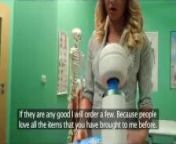Fake Hospital - Gorgeous blonde sales rep from rep jabar jasti rep