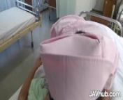 JAVHUB Japanese nurse Maria Ono fucks her patient from infermiera inculata e spompina paziente fattolandia