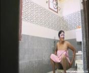Indian Bhabhi Amrita Taking Shower from amrita aroro