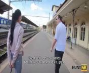 HUNT4K. Man watches how his lassie sucks strangers dick for cash from hunt4k man watches how his beauty gets penetrated by stranger